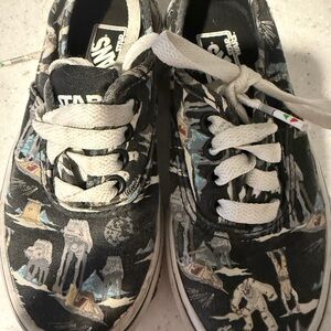 Star Wars Kids Vans Sneakers - Black and White